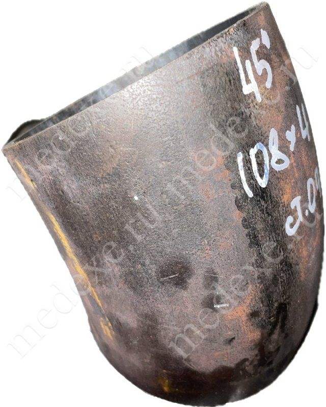 Отвод 45-108х4 ст.09г2с 45 град. 2 исп. ГОСТ 17375-2001 МС01 в Липецке
