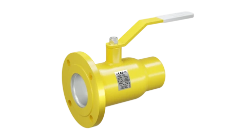 Кран шаровый LD КШЦК Gas 100.016.П/П.02. (фланец/приварка) стальной ст.20 Ду100 Ру16 МПа в Липецке