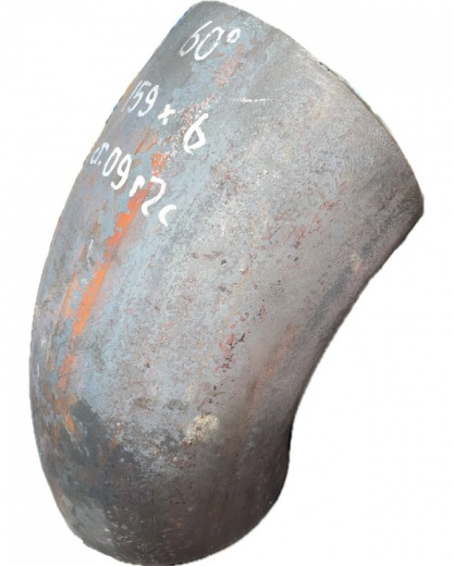 Отвод 60-159х6 ст.09г2с 60 град. 2 исп. ГОСТ 17375-2001 МС01 в Липецке